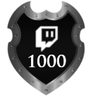 1000 Twitch Follower - April 2020
