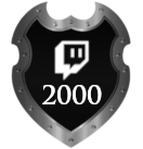 2000 Twitch Follower - Januar 2022